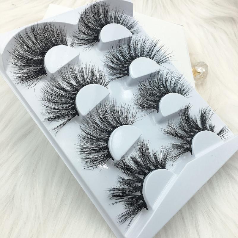 4Pairs Mixed Sexy 25 mm 3D Mink Hair Lash Dramatic False Eyelashes Wispy Fluffy Natural Mixed Long Fake Eye Lashes Cosmetics
4Pairs Mixed Sexy 25 mm 3D Mink Hair Lash Dramatic False Eyelashes Wispy Fluffy Natural Mixed Long Fake Eye Lashes Cosmetics