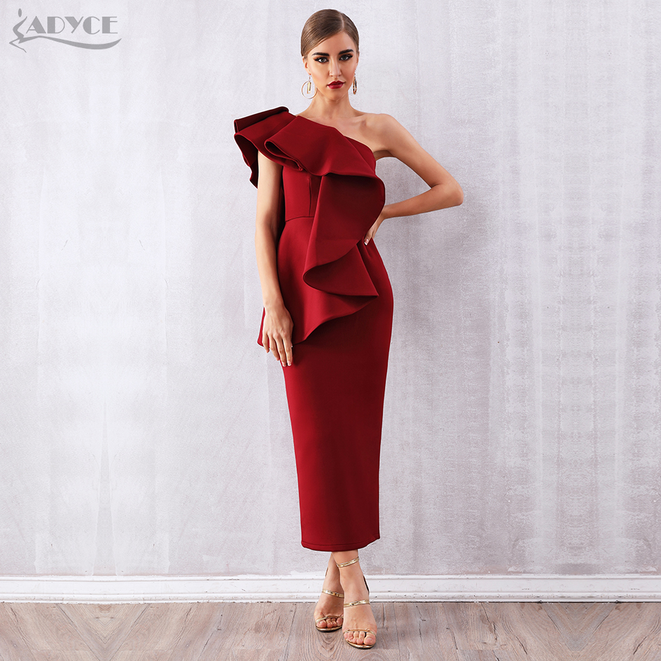 Adyce Summer Women Wine Red Celebrity Party Dress Vestidos 2019 Sexy White Sleeveless Ruffles One Shoulder Bodycon Club Dresses, Black
Adyce Summer Women Wine Red Celebrity Party Dress Vestidos 2019 Sexy White Sleeveless Ruffles One Shoulder Bodycon Club Dresses, Black