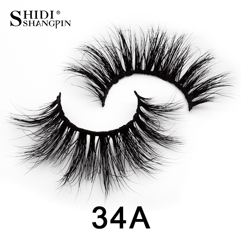 3D Mink lashes 100% Real Mink False Eyelashes Natural Long Thick Soft Beauty 3D Mink Eyelashes Makeup Eyelash Extension Fluffy Fake Lashes
