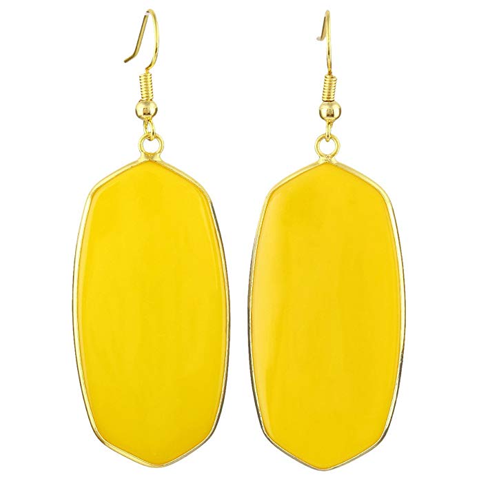 Women's Hanging Earrings Natural Stone Alloy Dress Prom Birthday Valentine's Day Earrings Jewelry