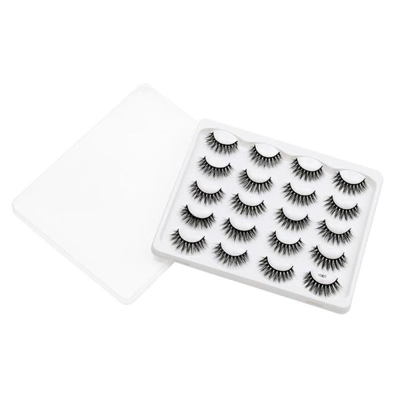 10Pairs 3D Long Faux Thick False Lash Eyelashes Extension Eye Makeup Volume Fake Lashes
10Pairs 3D Long Faux Thick False Lash Eyelashes Extension Eye Makeup Volume Fake Lashes