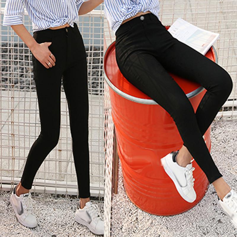 2020 New Plus Size Button Women Jeans High Waist Black Pants Women High Elastic Skinny Pants Stretchy Trousers#3, As pic
2020 New Plus Size Button Women Jeans High Waist Black Pants Women High Elastic Skinny Pants Stretchy Trousers#3, As pic
