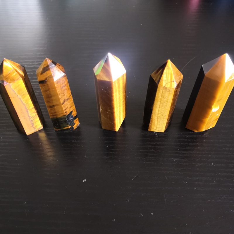 Natural Tiger Eye Stone Quartz Crystal Wand Obelisk Point Rieki Healing For Home Decoration
Natural Tiger Eye Stone Quartz Crystal Wand Obelisk Point Rieki Healing For Home Decoration