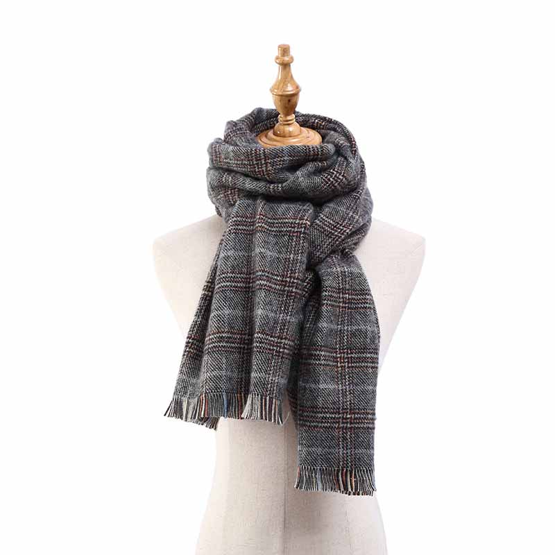 HOUMDSTOOTH The Wool Soinning Scarf Sweet Style Scarf Windproof and Thickened Scarf Tassel Shawl
HOUMDSTOOTH The Wool Soinning Scarf Sweet Style Scarf Windproof and Thickened Scarf Tassel Shawl