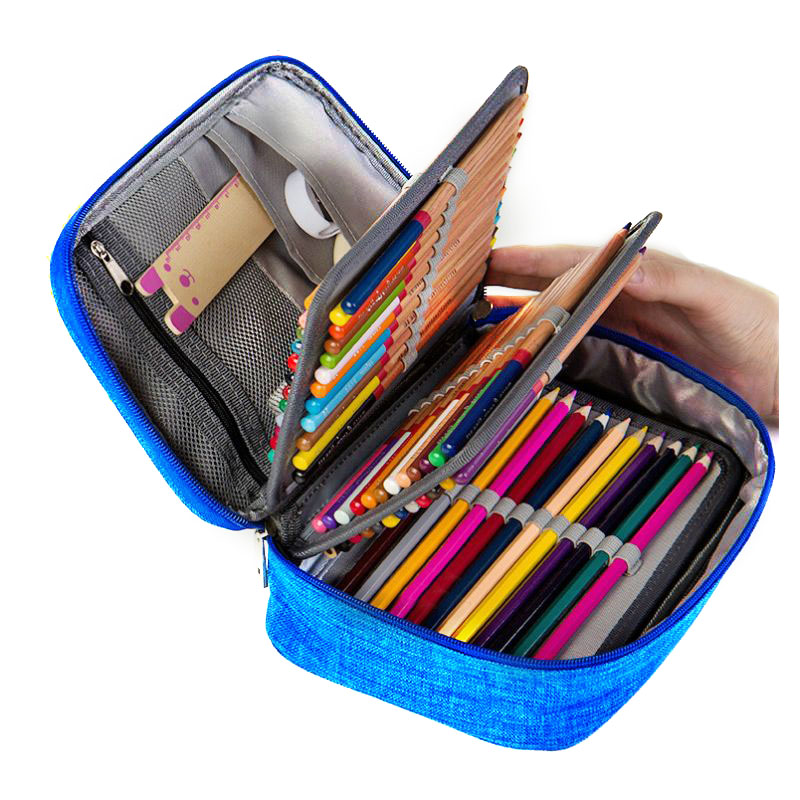 Canvas School Pencil Cases for Girl Boy Pencilcase 72 Holes Pen Box Penalty Multifunction Storage Bag Case Pencill Bag Wholesale
Canvas School Pencil Cases for Girl Boy Pencilcase 72 Holes Pen Box Penalty Multifunction Storage Bag Case Pencill Bag Wholesale