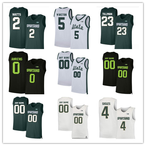Basketball Michigan State Spartans Jersey Rocket Watts 2 Kyle Ahrens 0 Foster Loyer 3 Jack Hoiberg 10 Brock Washington 14 Joey Hauser Custom, As shown
Basketball Michigan State Spartans Jersey Rocket Watts 2 Kyle Ahrens 0 Foster Loyer 3 Jack Hoiberg 10 Brock Washington 14 Joey Hauser Custom, As shown