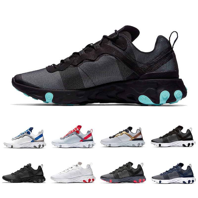 New Jade Grid Pack Taped Seams React Element 55 Women Men Running shoes Designer Trainers Black White 55s Sports Sneakers 36-45, Solar red
New Jade Grid Pack Taped Seams React Element 55 Women Men Running shoes Designer Trainers Black White 55s Sports Sneakers 36-45, Solar red