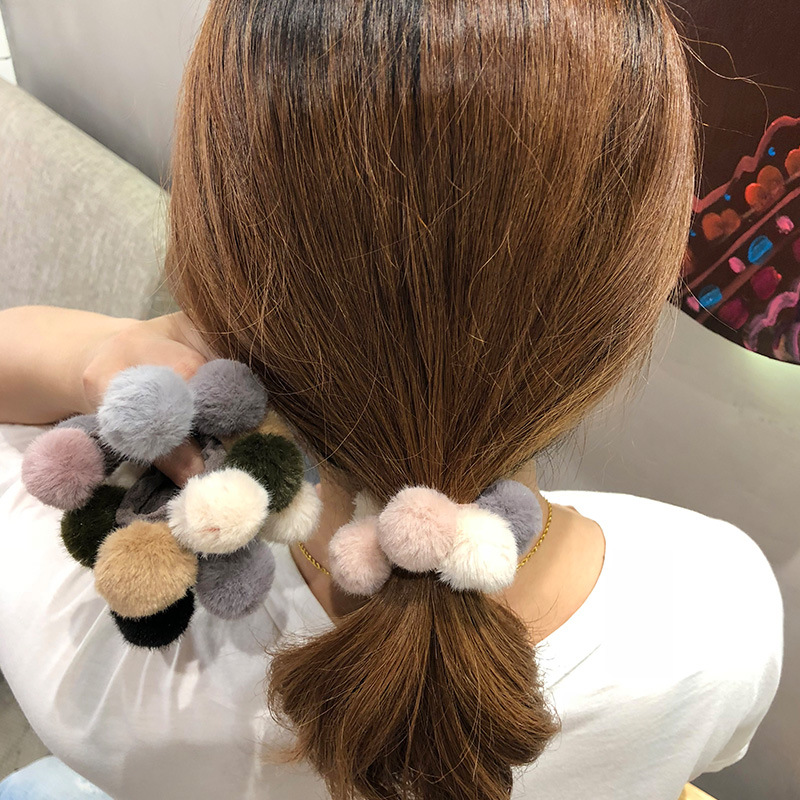Cute Hair ball Women Elastic Hair Bands Ponytail Holder Girls Scrunchies Elegant Rubber Rope Tie Band Headbands Accessories
Cute Hair ball Women Elastic Hair Bands Ponytail Holder Girls Scrunchies Elegant Rubber Rope Tie Band Headbands Accessories