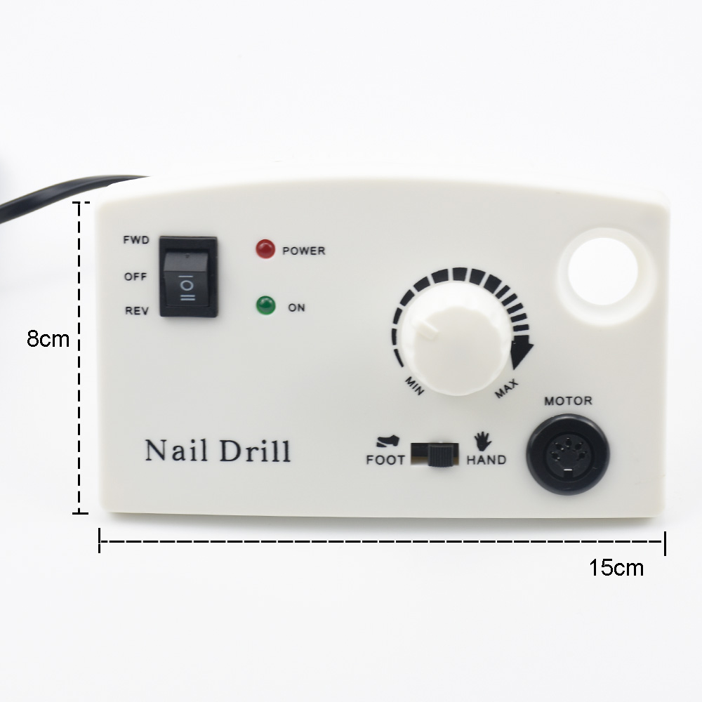 30000RPM Professional Machine Apparatus for Manicure Pedicure Kit Electric File with Cutter Nail Drill Art Polisher Tool Bit