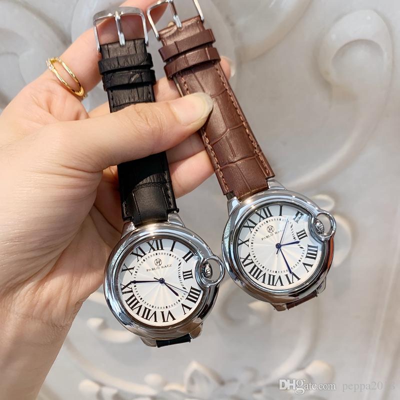 New Classic design leiseure Mens women Watches luxury leather Blue Quartz lovers Wristwatch Top relogies fashion relojes balon High quality, Slivery;brown
New Classic design leiseure Mens women Watches luxury leather Blue Quartz lovers Wristwatch Top relogies fashion relojes balon High quality, Slivery;brown