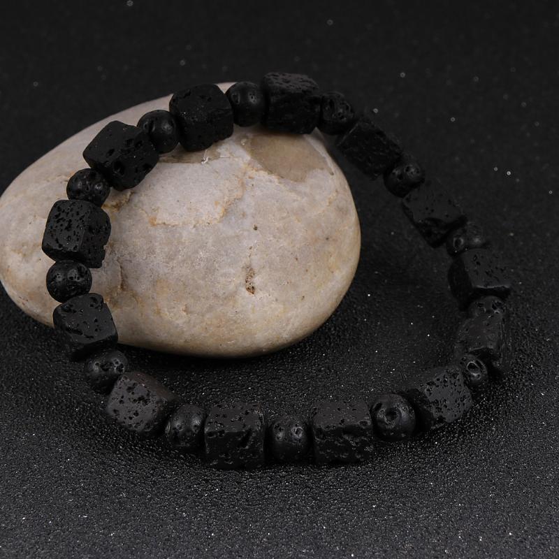 Men Natural Stone Volcanic Black Lava Rock Cube Round Beads Stand Bracelet Diffuser Beads Wrist Chain Bangle Female Jewelry
Men Natural Stone Volcanic Black Lava Rock Cube Round Beads Stand Bracelet Diffuser Beads Wrist Chain Bangle Female Jewelry