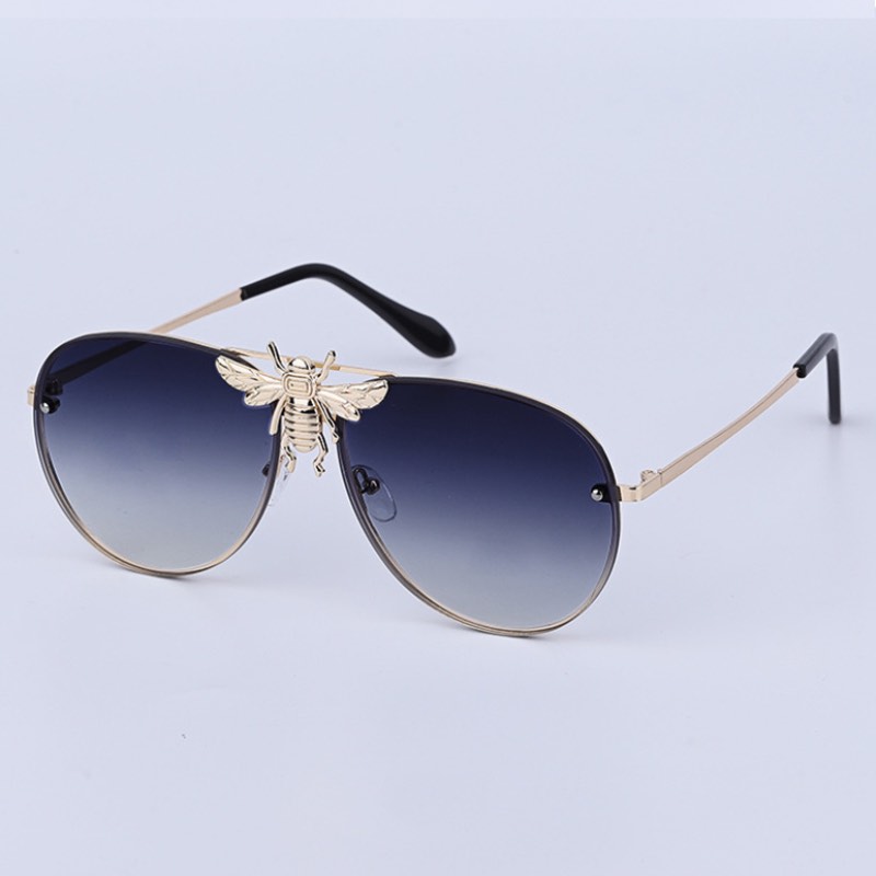Designer Sunglasses Luxury Bee Fashion Sun Glasses Unisex Metal Pilot Frame 6 Colors NO Logo
Designer Sunglasses Luxury Bee Fashion Sun Glasses Unisex Metal Pilot Frame 6 Colors NO Logo