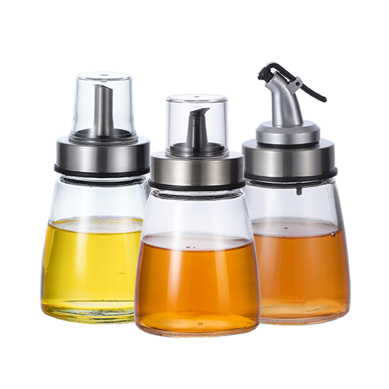 3pcs/set Glass Liquid Oil Bottles Jars Stainless Steel Seasoning Boxes Spice Kitchen Storage Condiment Organization Accessories
3pcs/set Glass Liquid Oil Bottles Jars Stainless Steel Seasoning Boxes Spice Kitchen Storage Condiment Organization Accessories