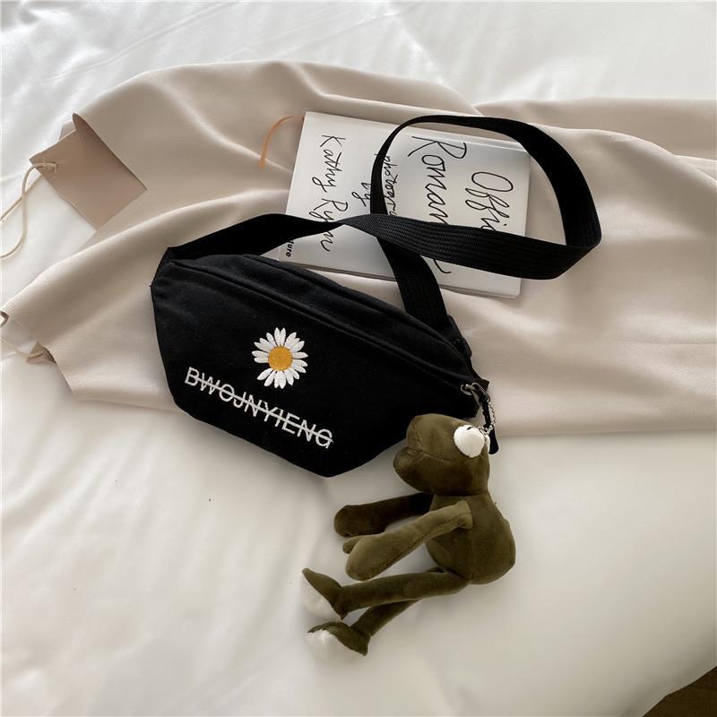 Black Waist Bag Women Chest Pack Canvas Fanny Pack for Women Banana Bum Bag Phone Pouch Fashion Flower Waist 2020 Summer
Black Waist Bag Women Chest Pack Canvas Fanny Pack for Women Banana Bum Bag Phone Pouch Fashion Flower Waist 2020 Summer
