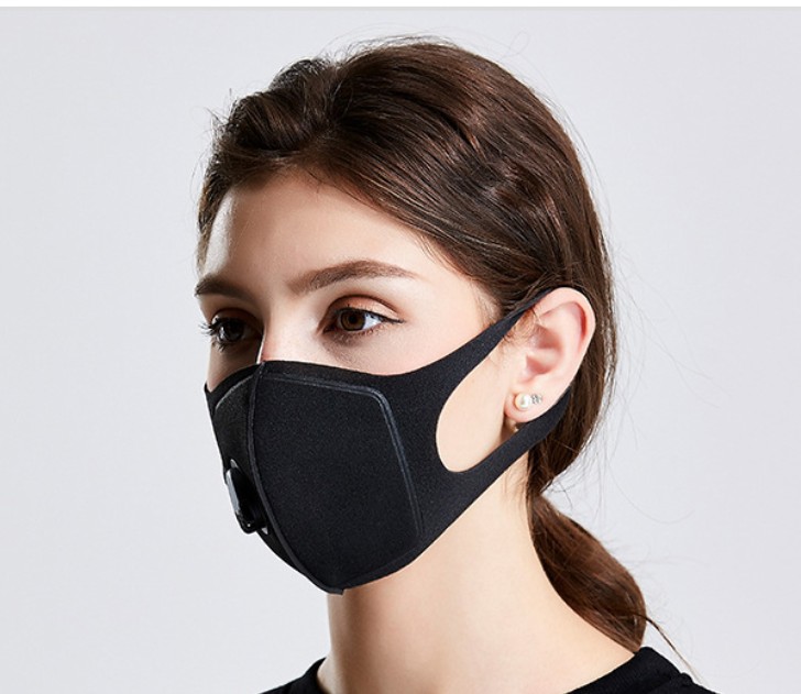 Face Mask Dust Mask Anti Pollution Masks PM2.5 Activated Carbon Filter Insert Can Be Washed