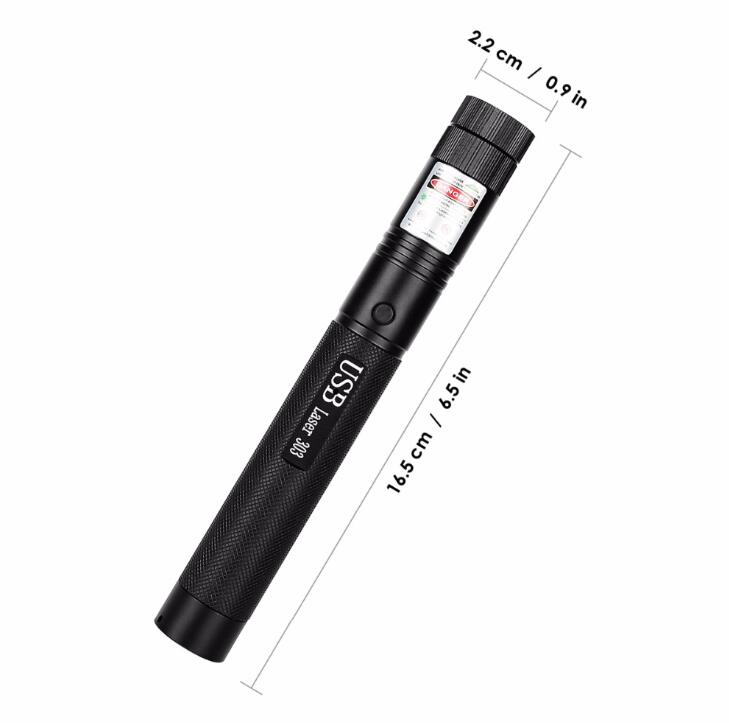 Laser Pointer USB Charging 303 High Power 5 MW Dot Green Laser Pen Single Point Starry Burning Lazer High Quality
