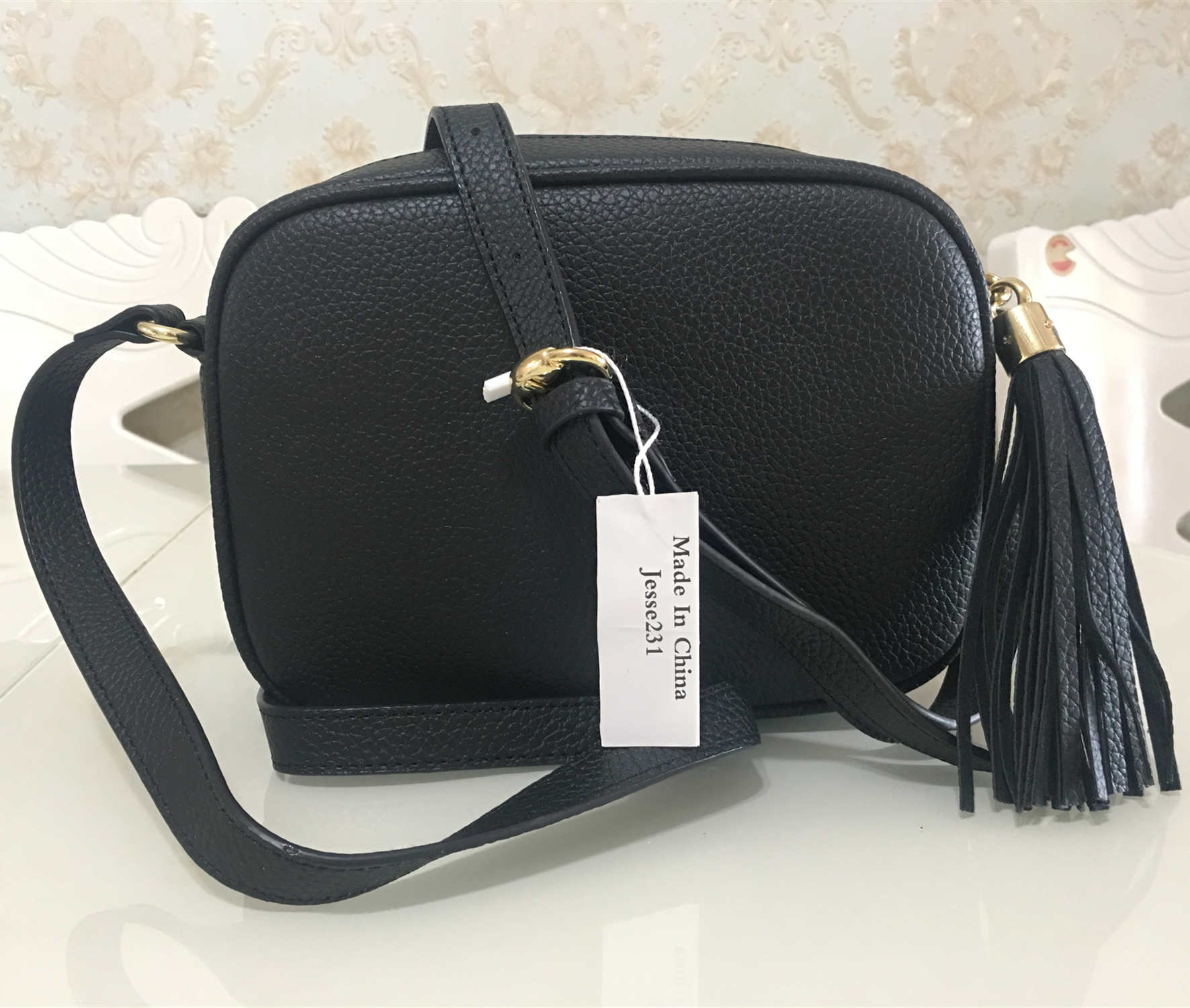 Handbags Quality Designer Soho Wallet Disco Women Top Bags Crossbody 22cm Messenger Bag Fringed Shoulder Purse Handba Asous, Red;black 
Handbags Quality Designer Soho Wallet Disco Women Top Bags Crossbody 22cm Messenger Bag Fringed Shoulder Purse Handba Asous, Red;black