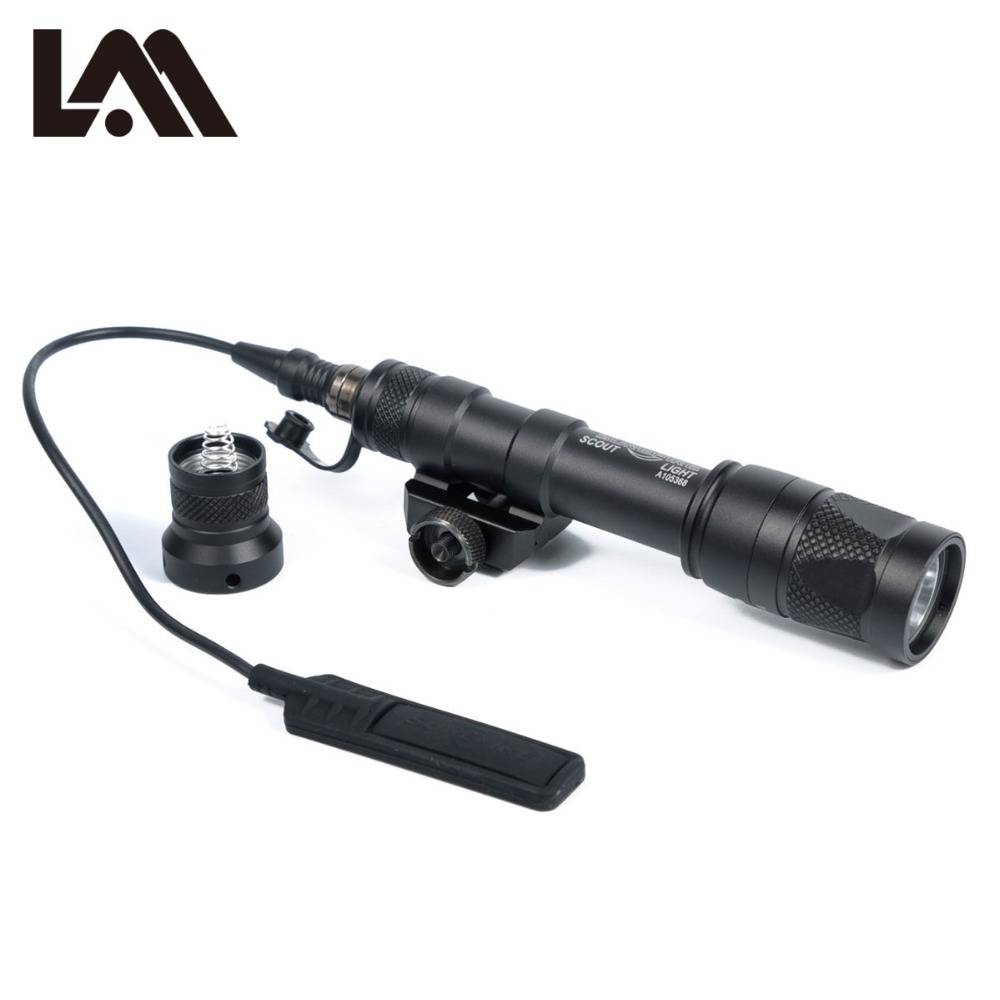Tactical SF M600V IR Scout Light LED White and IR Flashlight Gun Light Armas Tactical Flashlight For Outdoor Sports
Tactical SF M600V IR Scout Light LED White and IR Flashlight Gun Light Armas Tactical Flashlight For Outdoor Sports