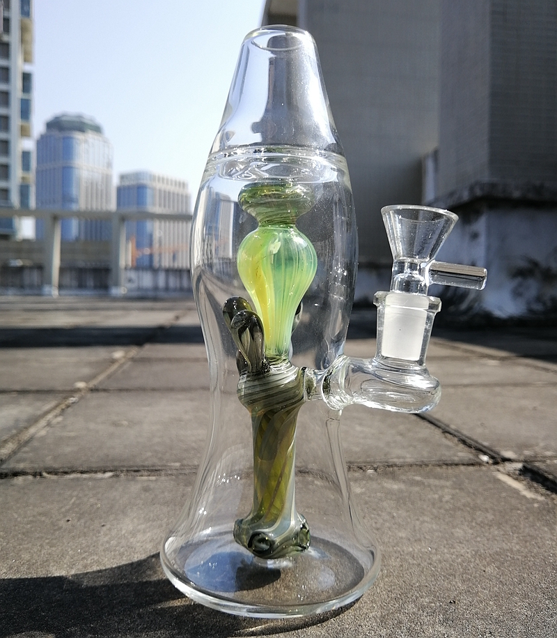 Hot Selling Unique Lava Lamp Glass Bong Internal Recycler Dab Rig Showerhead Percolator Bongs Green Unique Bong with 14mm Joint Bowl
Hot Selling Unique Lava Lamp Glass Bong Internal Recycler Dab Rig Showerhead Percolator Bongs Green Unique Bong with 14mm Joint Bowl