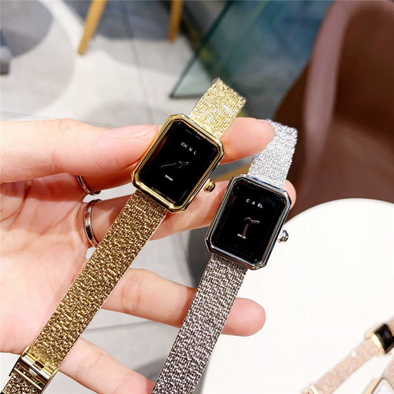 Fashion Brand Watches Women Rectangle style metal steel band quartz wrist watch CH16, Silver white
Fashion Brand Watches Women Rectangle style metal steel band quartz wrist watch CH16, Silver white
