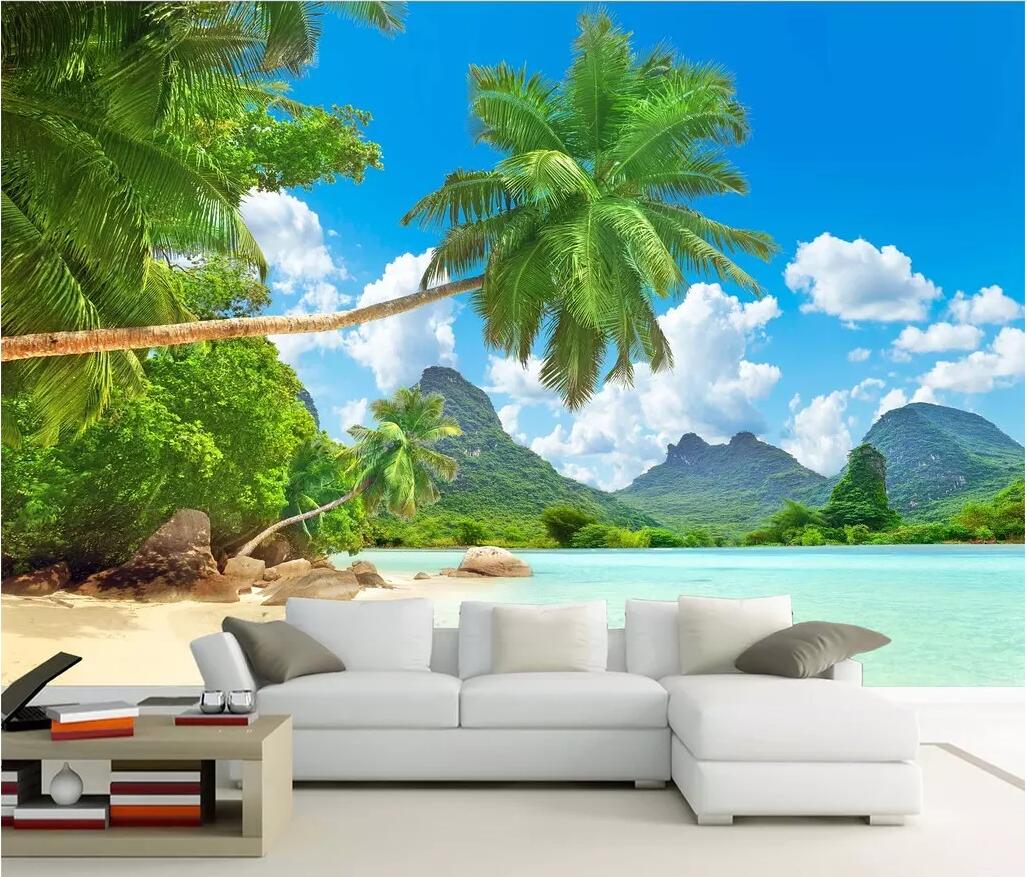 3d room wallpaper custom photo non-woven mural Seascape coconut tree Hainan Island Maldives living room landscape wallpaper for walls 3 d, Picture shows
3d room wallpaper custom photo non-woven mural Seascape coconut tree Hainan Island Maldives living room landscape wallpaper for walls 3 d, Picture shows