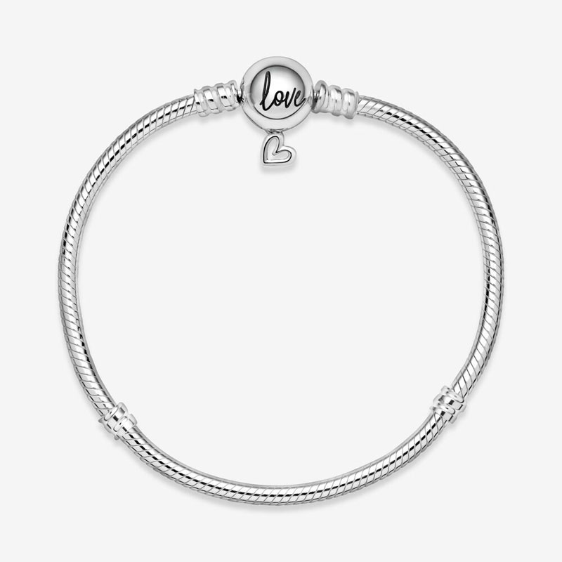 Other Bracelets JrSr 100% 925 Sterling Silver Bracelet Moments Hand-paint Love Heart Buckle Snake Chain Fit Charms Women DIY Jewelry
Other Bracelets JrSr 100% 925 Sterling Silver Bracelet Moments Hand-paint Love Heart Buckle Snake Chain Fit Charms Women DIY Jewelry
