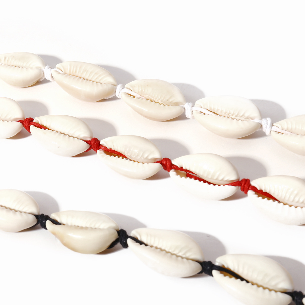 Natural shell woven bracelet anklet men and women beach travel daily wear birthday Valentine's Day bracelet