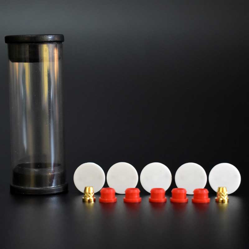 Peak 1.3mm Thickness Ceramic Heating Coil with Brass Pin for puff Atomizer Repair Rebuild Replacement Wax Vaporizer Coilless
Peak 1.3mm Thickness Ceramic Heating Coil with Brass Pin for puff Atomizer Repair Rebuild Replacement Wax Vaporizer Coilless