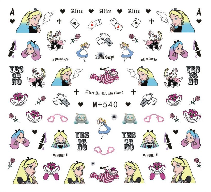 Newest 5sheet 15type New Japanese and Korean Watermark Sticker Cartoon Nail Sticker Nail Ornaments, M573 5sheet
Newest 5sheet 15type New Japanese and Korean Watermark Sticker Cartoon Nail Sticker Nail Ornaments, M573 5sheet