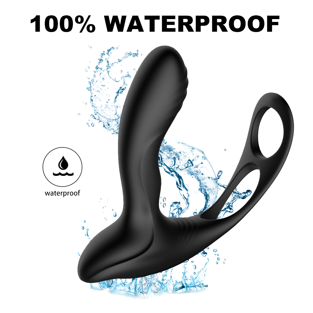 Heating Prostate Massage Vibrator Sex Toys For Men Waterproof Prostate Stimulator Butt Plug Delayed Ejaculation Ring Toy For Men T191225 - view 4