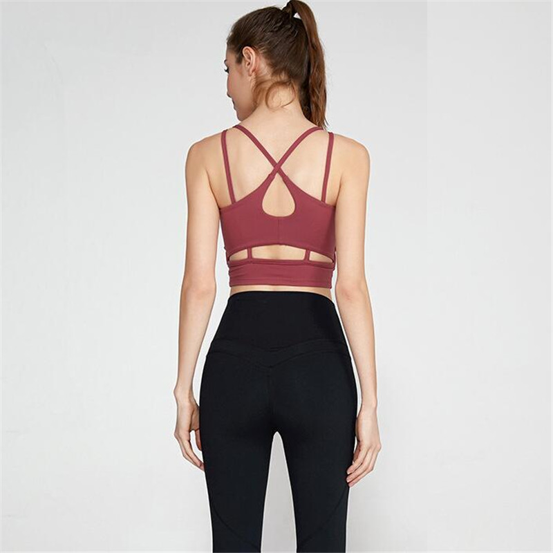 Gym Running Crop Tops Women Soft Nylon Fitness Yoga Sport Bras Tops Anti-sweat Padded Workout Brassiere Sujetador Deportivo, Black
Gym Running Crop Tops Women Soft Nylon Fitness Yoga Sport Bras Tops Anti-sweat Padded Workout Brassiere Sujetador Deportivo, Black