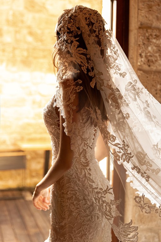 2020 Sexy Backless Wedding Dresses Deep V Neck Lace Appliqued Mermaid Wedding Dress Plus Size Sweep Train Custom Made Robes De Mariée