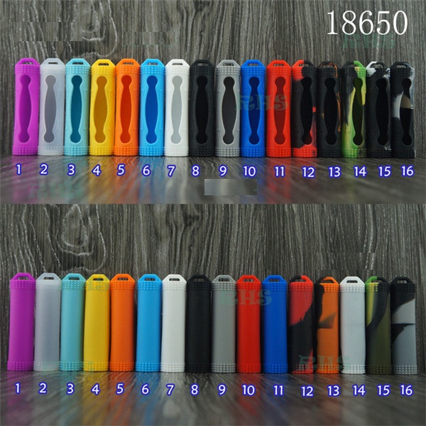 Colorful Individual 18650 Silicone Protective Cases Green Black Red Rubber Cigarette Case For Battery sony samsung vtc4 vtc5 LG he4 Panason
Colorful Individual 18650 Silicone Protective Cases Green Black Red Rubber Cigarette Case For Battery sony samsung vtc4 vtc5 LG he4 Panason