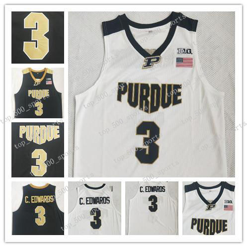 Carsen Edwards Basketball Jersey Purdue Boilermaker #3 C.Edwards Eblack white Stitched NCAA College Basketball Jerseys Retro White Black, Colour 2
Carsen Edwards Basketball Jersey Purdue Boilermaker #3 C.Edwards Eblack white Stitched NCAA College Basketball Jerseys Retro White Black, Colour 2