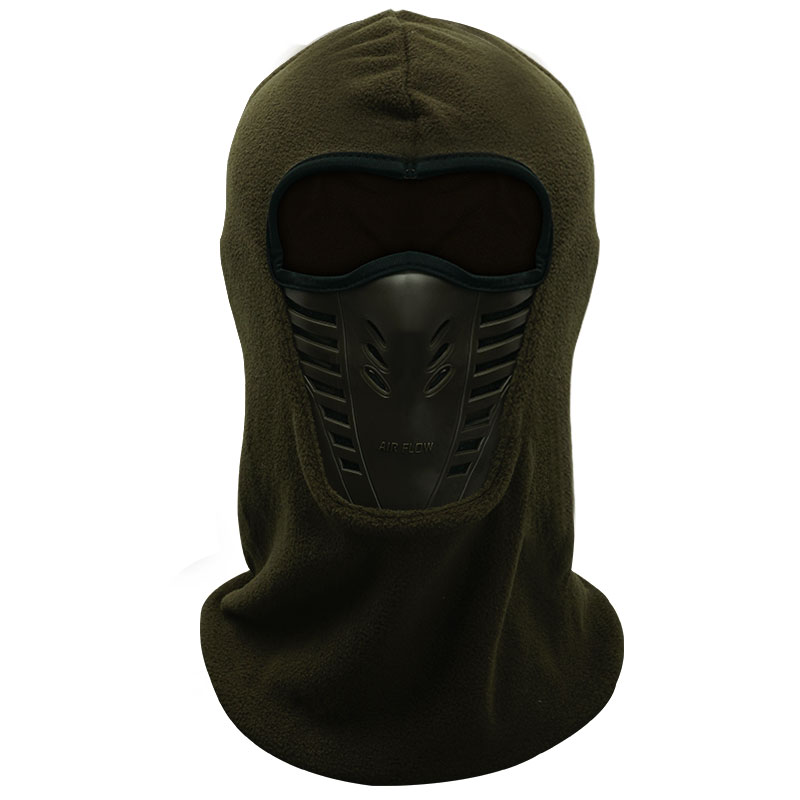 Winter Cycling Outdoor Fleece Warm Full Face Cover Antidust Windproof Ski Mask Snowboard Hood Antidust Bike Thermal Scarf