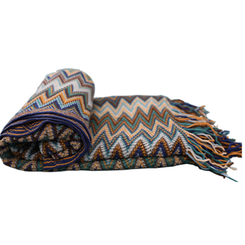 Bohemian Knitted Blanket Decorative Blanket National Wind Sofa Model House Sofa Throw
Bohemian Knitted Blanket Decorative Blanket National Wind Sofa Model House Sofa Throw