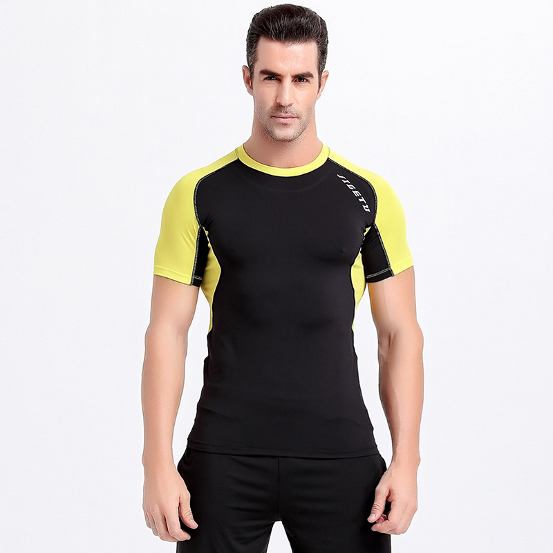 2020 Quick Dry Running T-shirts Men jogging Gym Training Sport Clothing Men's Fitness Tight Basketball Football T-Shirt, Black
2020 Quick Dry Running T-shirts Men jogging Gym Training Sport Clothing Men's Fitness Tight Basketball Football T-Shirt, Black