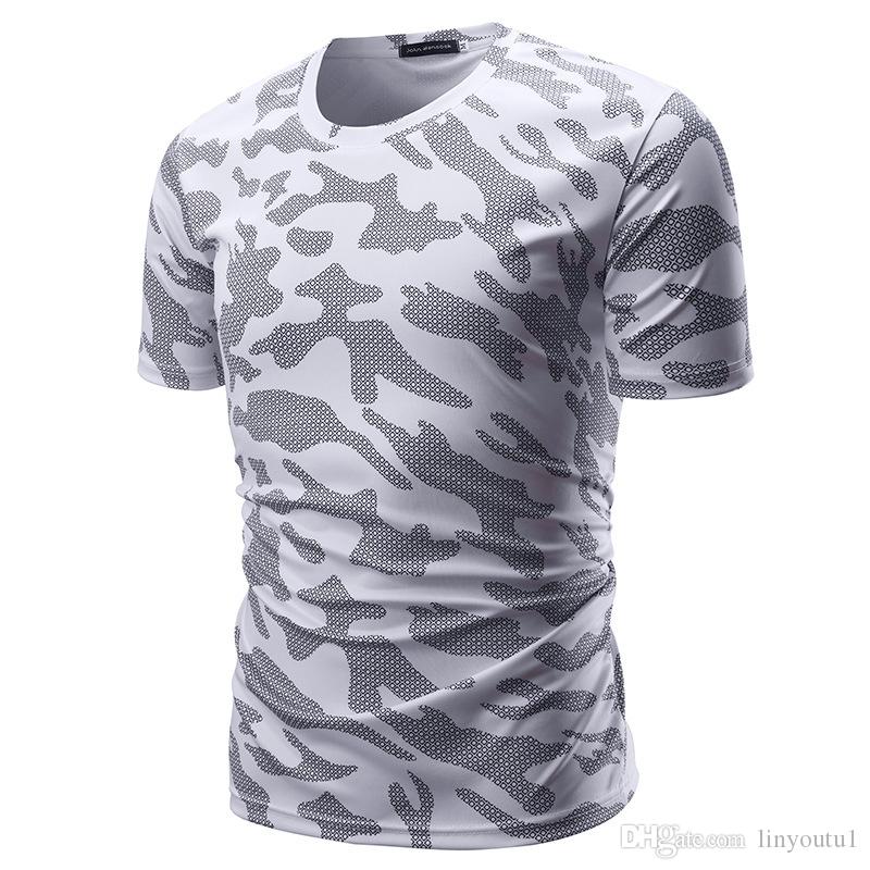 2020 Men Fishing T Shirt Summer Man Short Sleeve Camouflage Fishing Clothing Outdoor Sport Breathable Quick Dry Fishing Clothes