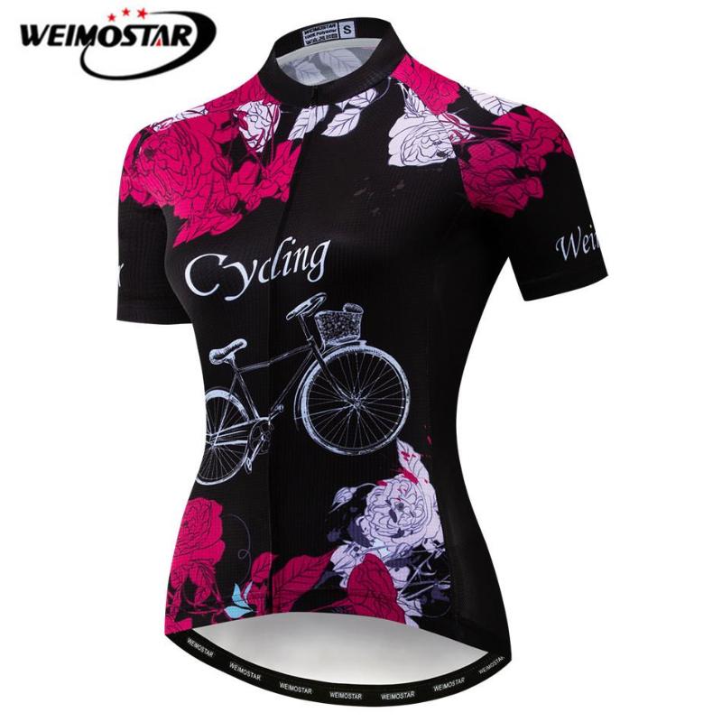 Weimostar Cycling Jersey 2020 Women Summer Short Sleeve Bicycle Clothing Team Cycling Shirt Breathable MTB Bike Jersey Top Mujer, Color 1
Weimostar Cycling Jersey 2020 Women Summer Short Sleeve Bicycle Clothing Team Cycling Shirt Breathable MTB Bike Jersey Top Mujer, Color 1