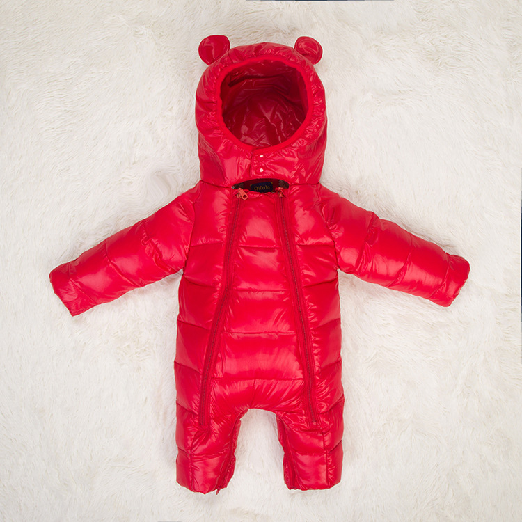 Winter baby one-piece down jacket Baby warm jumpsuit Baby girl windproof winter coat Newborn down sleeping bag infant clothing, Blue
Winter baby one-piece down jacket Baby warm jumpsuit Baby girl windproof winter coat Newborn down sleeping bag infant clothing, Blue