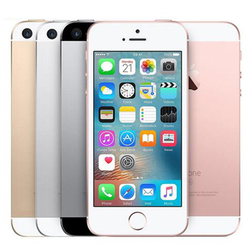 Refurbished Original Apple iPhone SE 4.0 inch A9 iOS Fingerprint Dual Core 2GB RAM 16/32/64/128GB ROM 12MP Camera 4G LTE Smart Phone DHL 1pcs, Black
Refurbished Original Apple iPhone SE 4.0 inch A9 iOS Fingerprint Dual Core 2GB RAM 16/32/64/128GB ROM 12MP Camera 4G LTE Smart Phone DHL 1pcs, Black