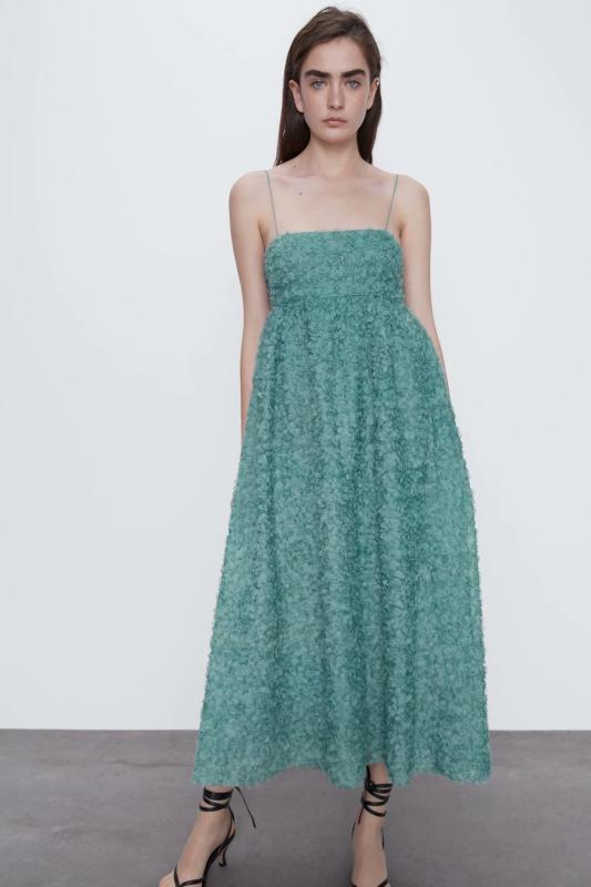 2020 new Spring Summer European female Texture Dress zaraing vadiming sheining Women's deep Green dress streetwear BGB2077, As pic
2020 new Spring Summer European female Texture Dress zaraing vadiming sheining Women's deep Green dress streetwear BGB2077, As pic