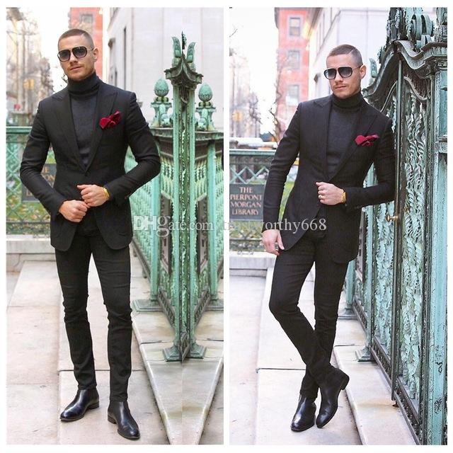 Cheap And Fine Two Buttons Groomsmen Peak Lapel Groom Tuxedos Men Suits Wedding/Prom Best Man Blazer ( Jacket+Pants+Tie) M136, Same as image
Cheap And Fine Two Buttons Groomsmen Peak Lapel Groom Tuxedos Men Suits Wedding/Prom Best Man Blazer ( Jacket+Pants+Tie) M136, Same as image