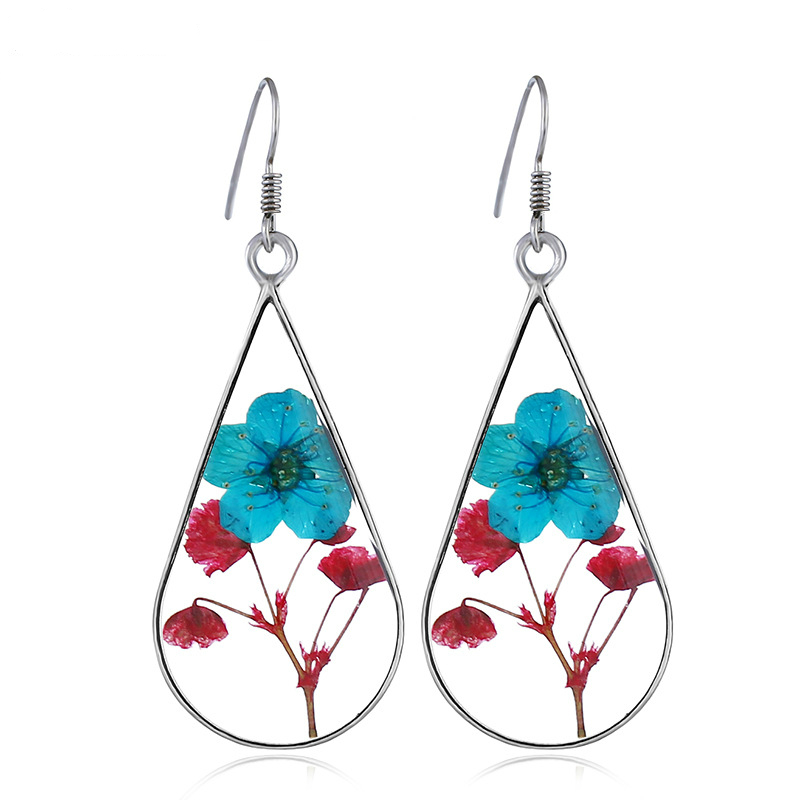 Handmade Epoxy Resin Dried Flower Earrings Double-sided Drip Dried Flower Earrings Natural Dried Flower Handmade Jewelry
Handmade Epoxy Resin Dried Flower Earrings Double-sided Drip Dried Flower Earrings Natural Dried Flower Handmade Jewelry