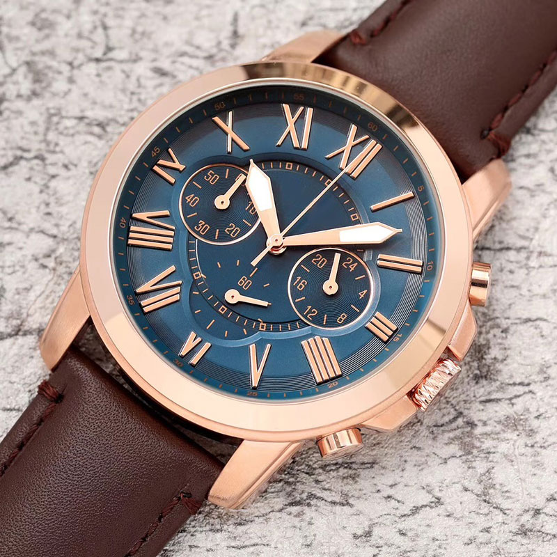 Fashion men watch stopwatch all sub-dials work leather strap quartz wristwatch for mens gift Waterproof watches relogios masculinos, Slivery;brown
Fashion men watch stopwatch all sub-dials work leather strap quartz wristwatch for mens gift Waterproof watches relogios masculinos, Slivery;brown