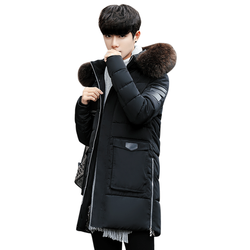 Long Thick Parka Windbreakers Zipper Hooded Men's Coat Warm Wadded Overcoat Winter Mens Coats Outerwear Slim Fit Male Jacket 1, Black
Long Thick Parka Windbreakers Zipper Hooded Men's Coat Warm Wadded Overcoat Winter Mens Coats Outerwear Slim Fit Male Jacket 1, Black