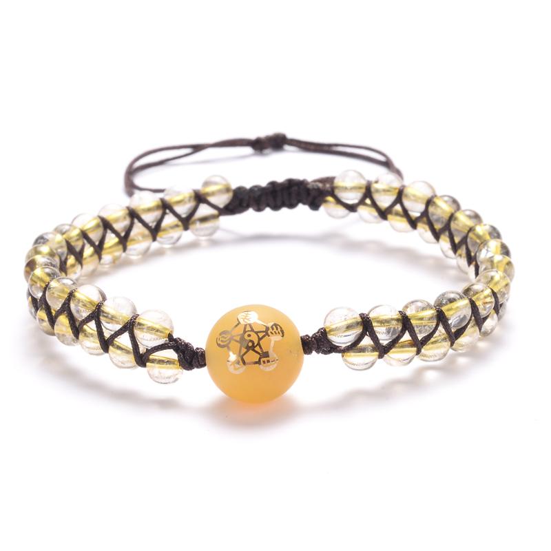 Beaded, Strands Yin Yang BAGUA Carved Yellow Crystal Beads Obsidian Stones Wrap Bracelets Couple Lucky Safe Prayer Jewelry
Beaded, Strands Yin Yang BAGUA Carved Yellow Crystal Beads Obsidian Stones Wrap Bracelets Couple Lucky Safe Prayer Jewelry