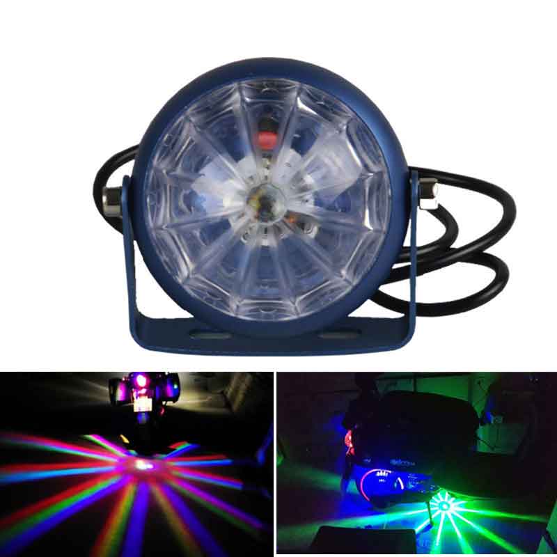 Moto électrique Phares antibrouillard Anti-récupération LED lampe modification du châssis du véhicule lumière de frein Attention Feu arrière