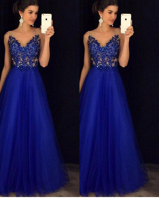 Women Formal Wedding Clothes Evening Party Dress Ball Prom Gown Elegant Vestido Ladies Lace Ral Long Dress1