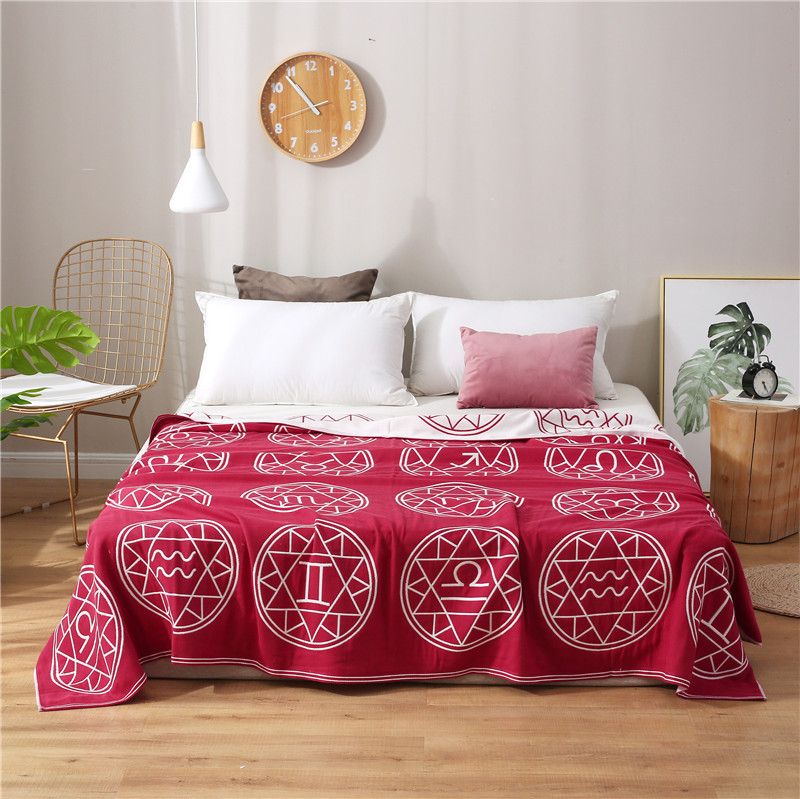 Summer Pure Cotton Six Layer Gauze Towel Blanket Bedspread for Adult Kids Sofa Throw Sleeping Office Blankets Bedding
Summer Pure Cotton Six Layer Gauze Towel Blanket Bedspread for Adult Kids Sofa Throw Sleeping Office Blankets Bedding